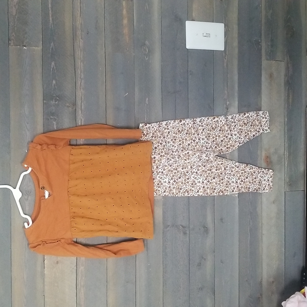 24M fall girls outfit (carters)